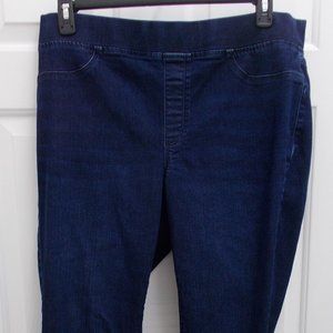 Talbots Darkwash Pull-On Jegging Size 16W
